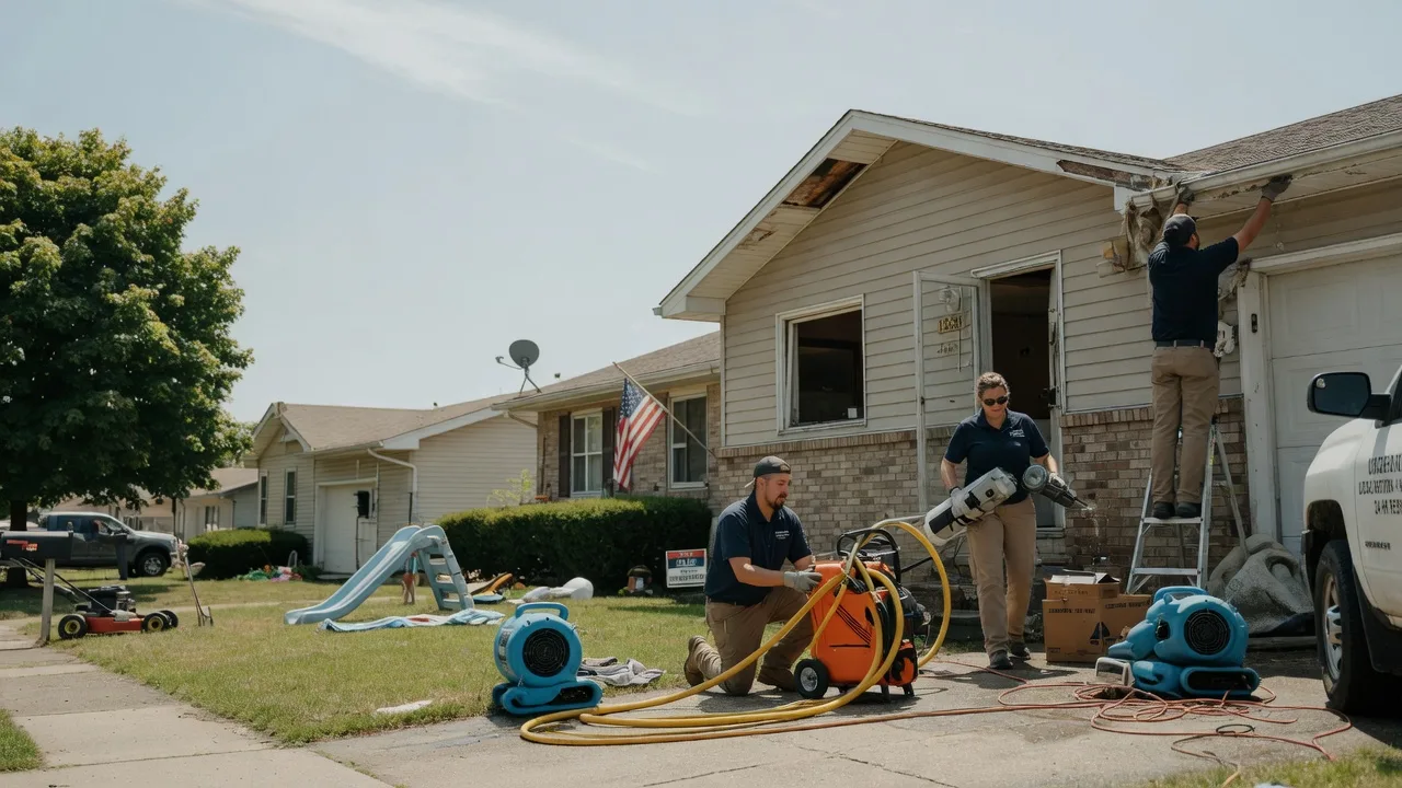 Water Damage Restoration in Leavenworth, KS near me
